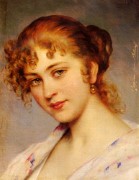 Eugene de Blaas_1843-1931_A Portrait Of A Young Lady.jpg